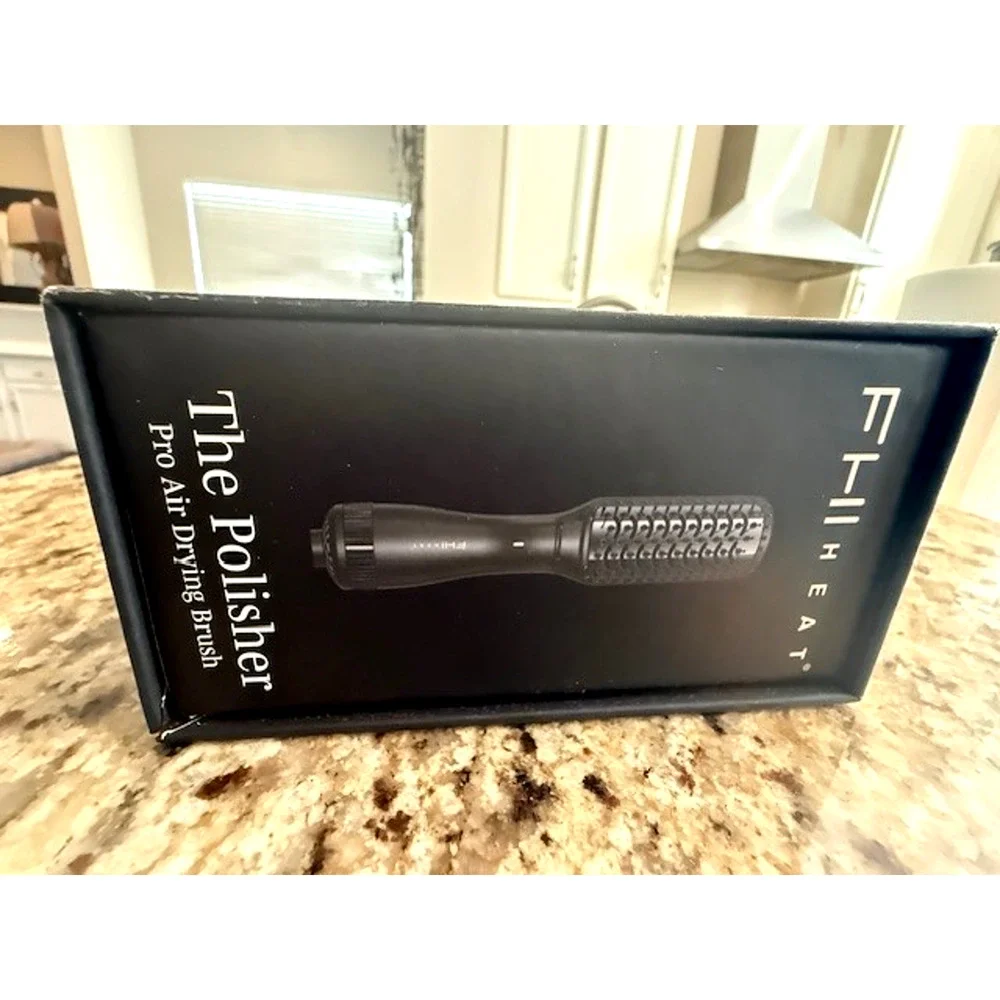 FHI Heat the Polisher Pro Air-Drying Brush Plasma Ionic Technology Smooth $160